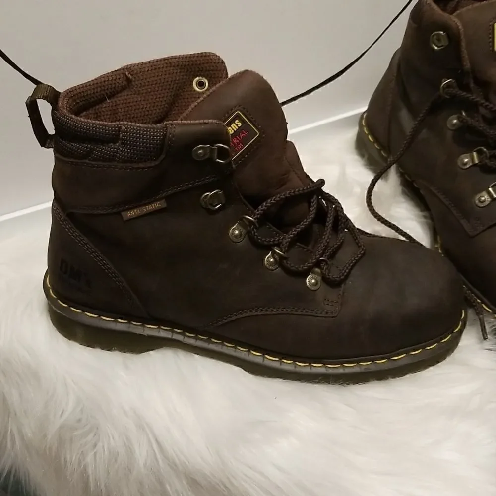 Doc Marten's Industrial Steel Toe Mens Boots Sz 13